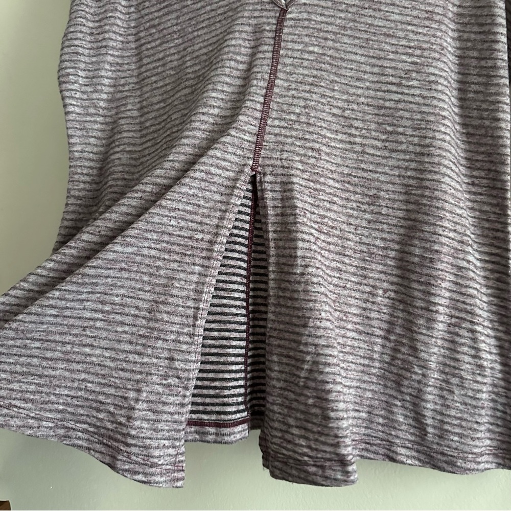 The North Face • Striped Long Sleeve‎ Cross Back Top - Picture 7 of 8